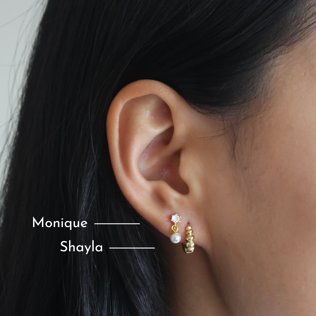 classic earring stack