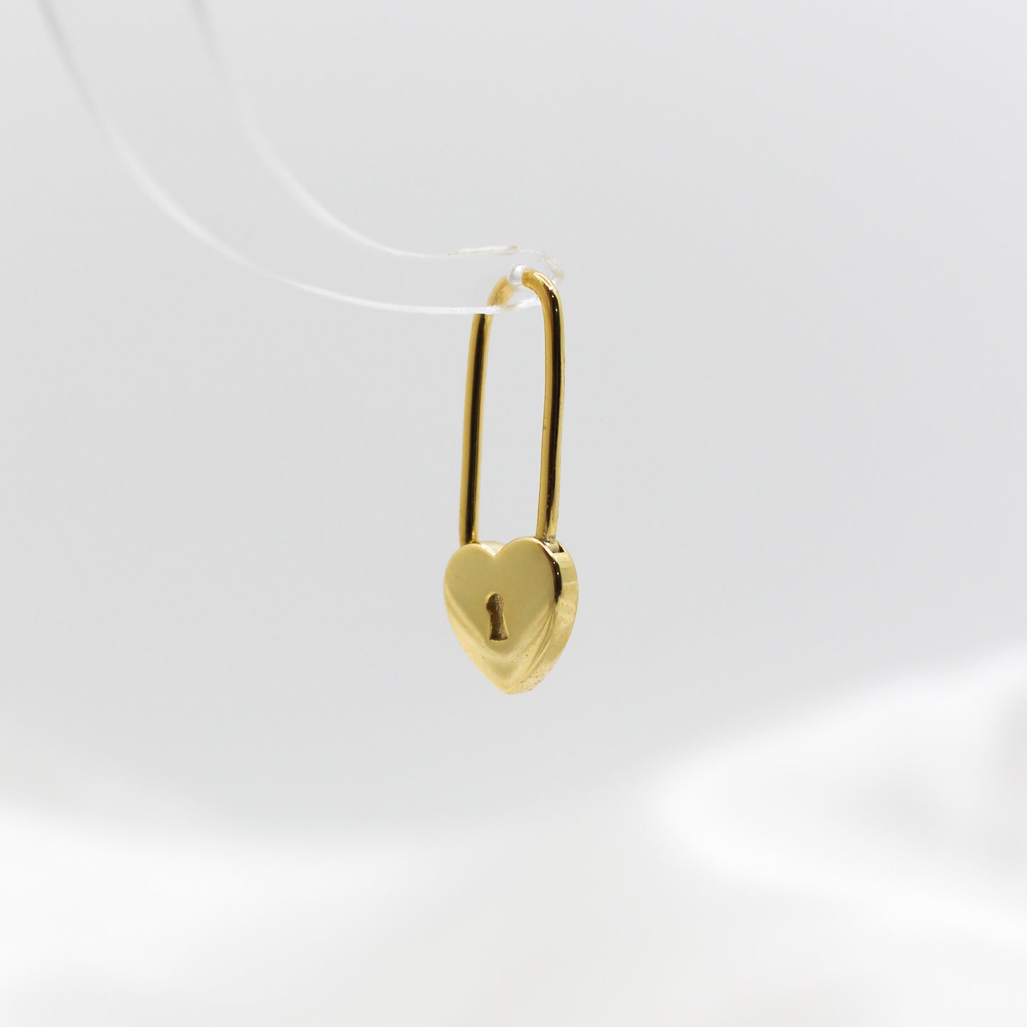 Heart Paper Clip Earrings (From the Vault)