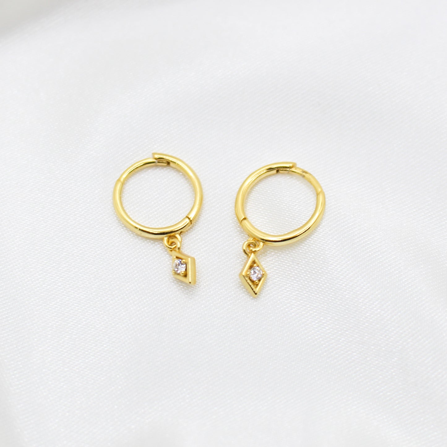 Mini Rhombus Hoops (From the Vault)