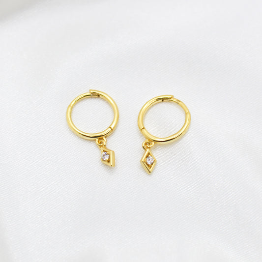 Mini Rhombus Hoops (From the Vault)