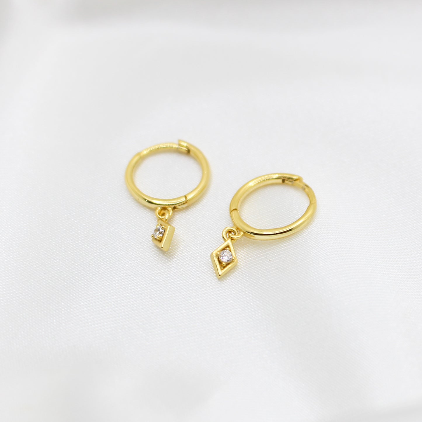 Mini Rhombus Hoops (From the Vault)