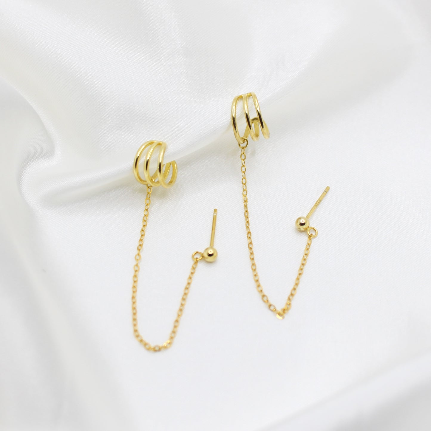 Ear Cuff Chain Earrings (From the Vault)