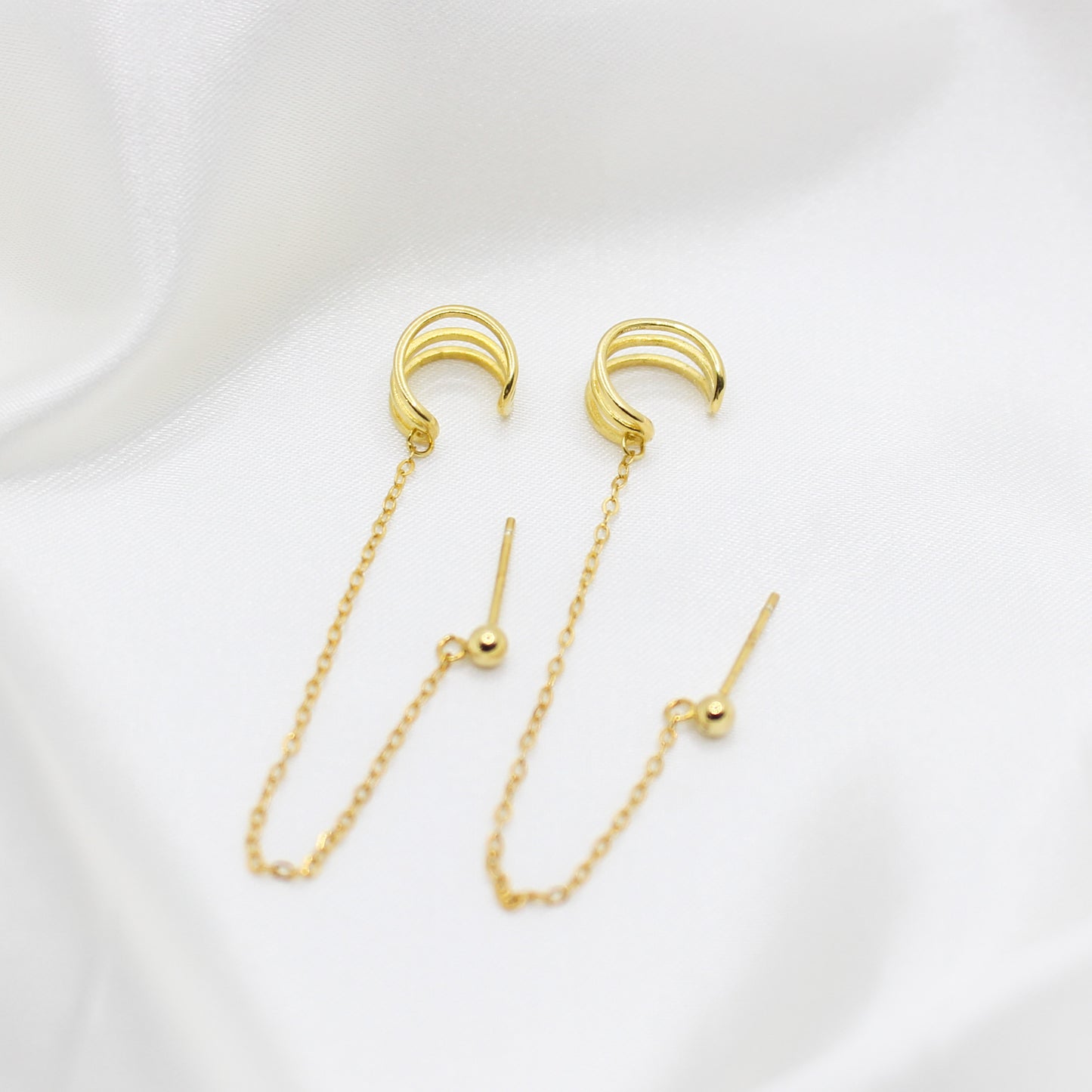 Ear Cuff Chain Earrings (From the Vault)
