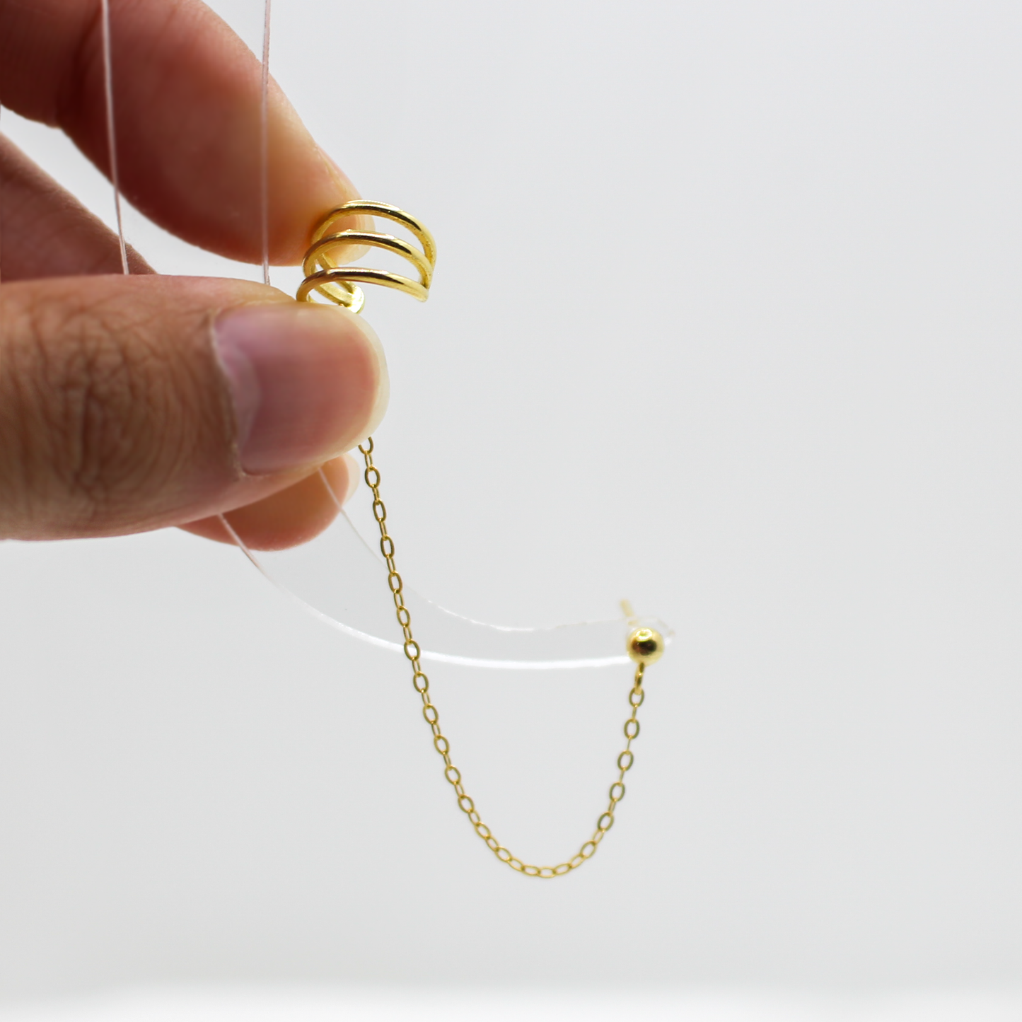 Ear Cuff Chain Earrings (From the Vault)