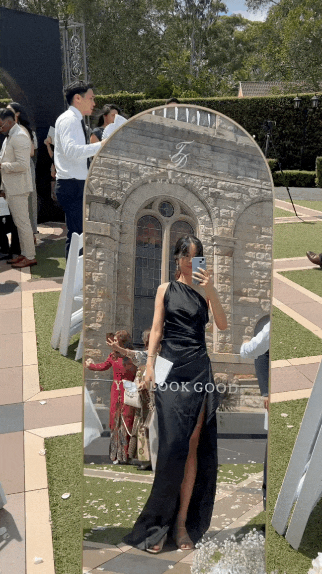 Wedding Mirror Decal