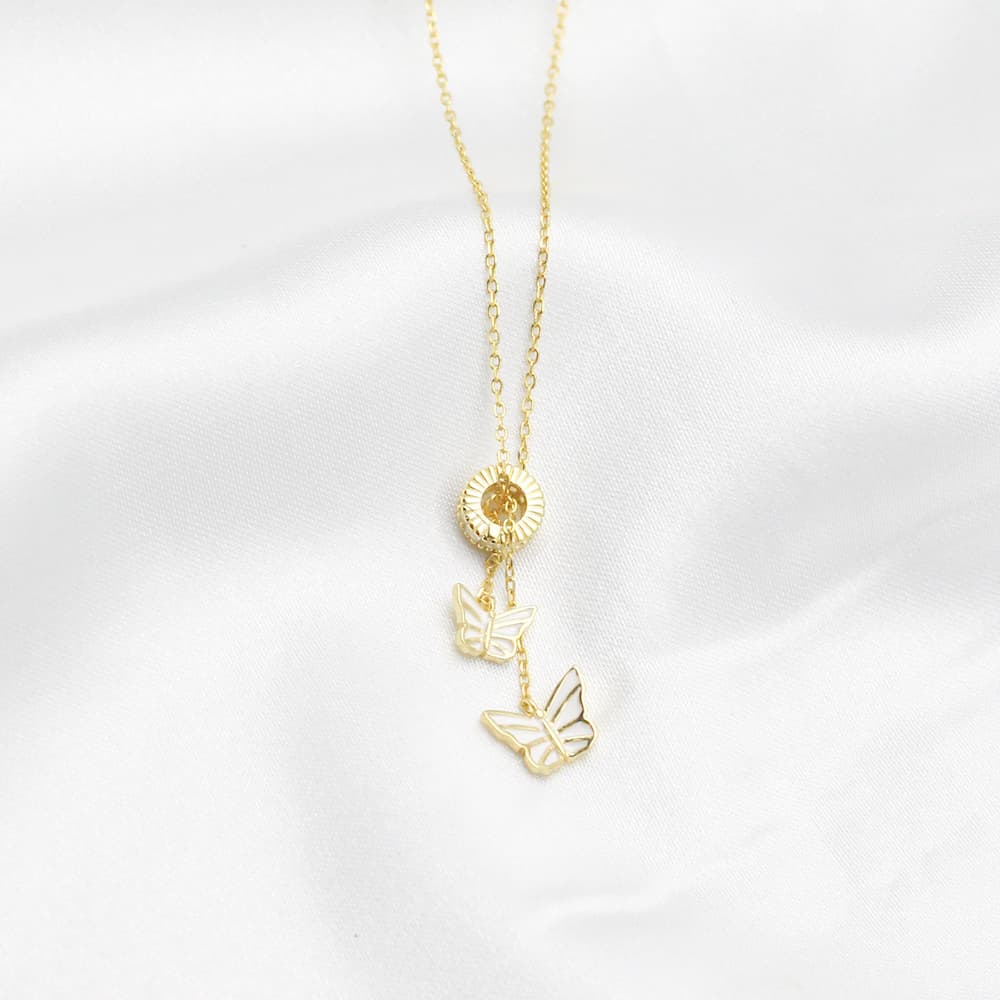 Dainty Butterfly Necklace, Delicate Gold Butterfly, Silver Butterfly Choker Necklace Jewellery, Gift For Her
