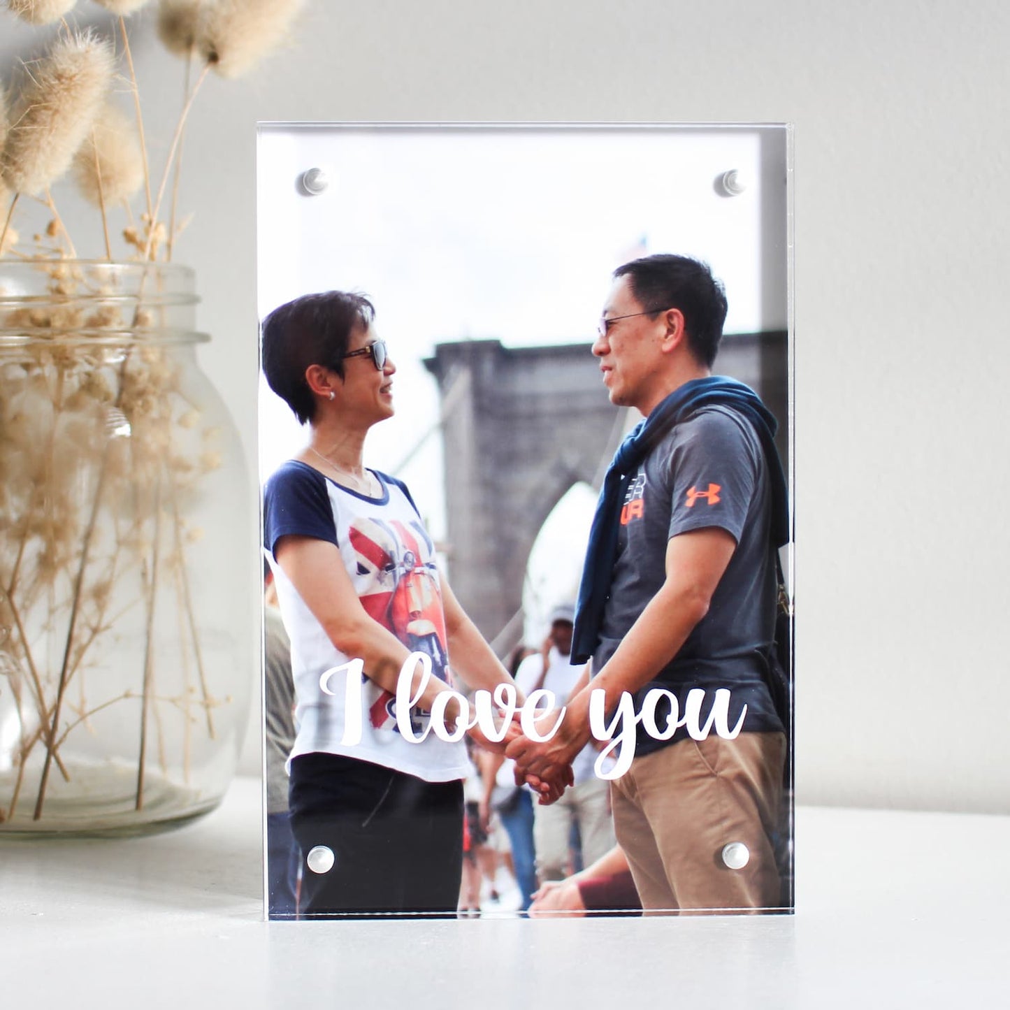 mothers day gift ideas gift ideas for mum gifts for her clear acrylic photo frame anniversary frame personalised frame acrylic photo frame