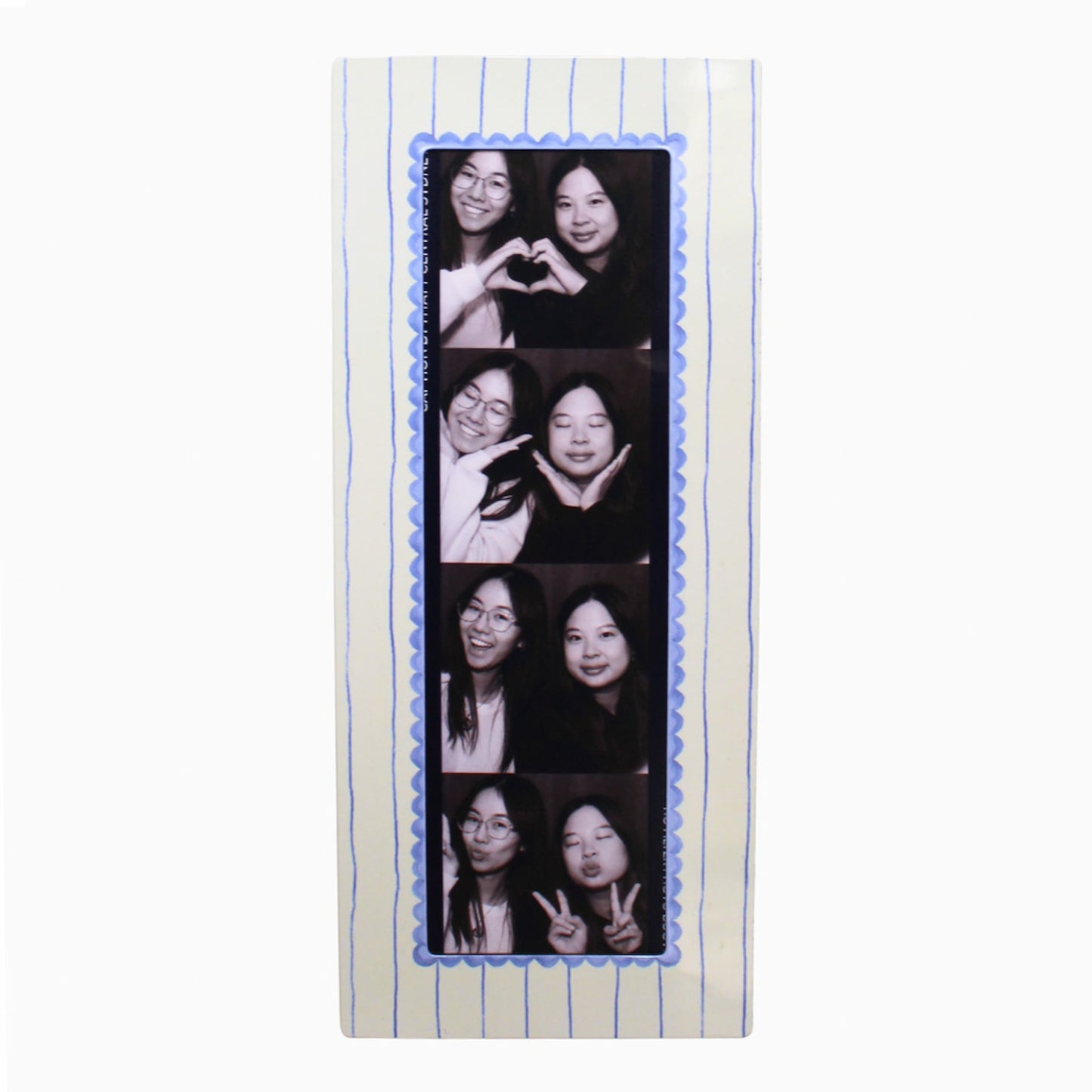 Magnetic Photo Booth Frame - Seaside Stripes