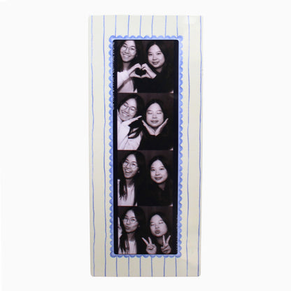 Magnetic Photo Booth Frame - Seaside Stripes