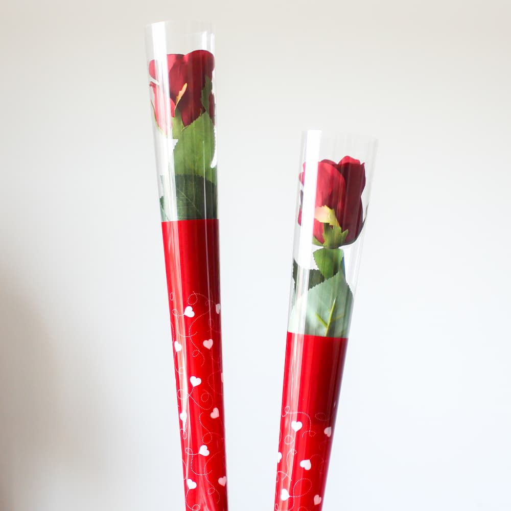 Everlasting Single Rose Cone anniversary day gift