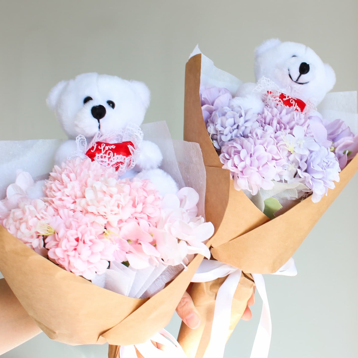 mini bear bouquet i love you bear 