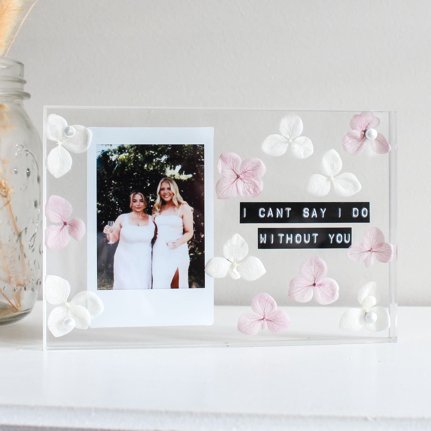 Personalised Bridesmaid Proposal Polaroid Frame