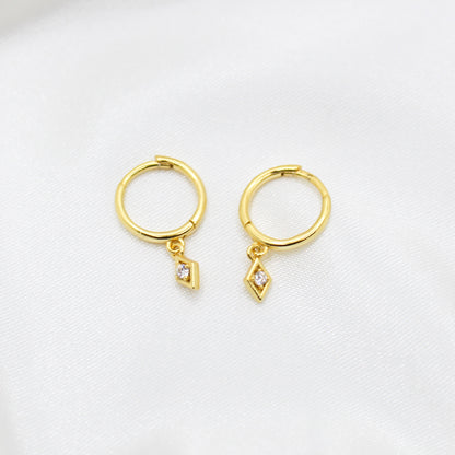 Mini Rhombus Hoops (From the Vault)