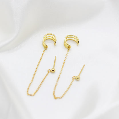 Ear Cuff Chain Earrings (From the Vault)