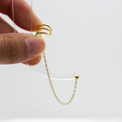 Ear Cuff Chain Earrings (From the Vault)