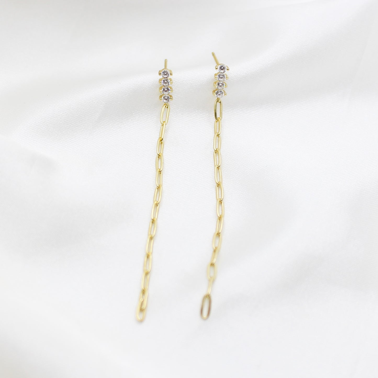 Crystal Loop Earrings (From the Vault)