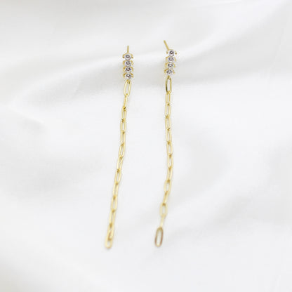 Crystal Loop Earrings (From the Vault)