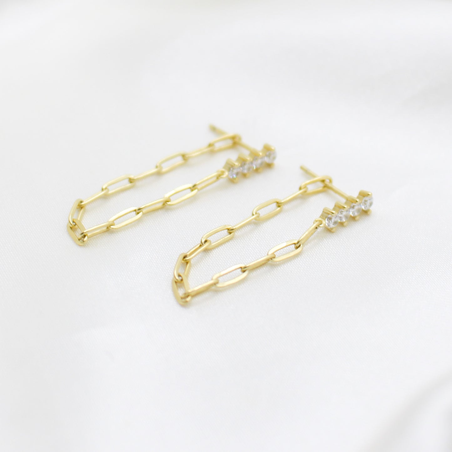 Crystal Loop Earrings (From the Vault)