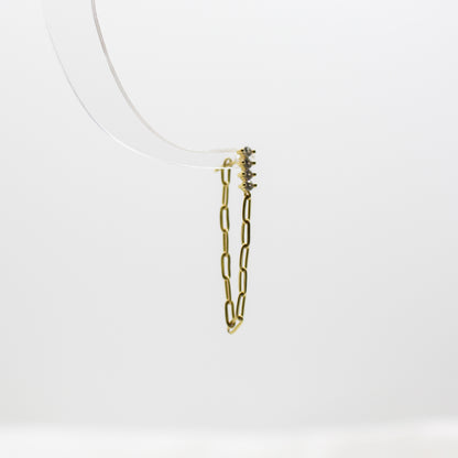 Crystal Loop Earrings (From the Vault)