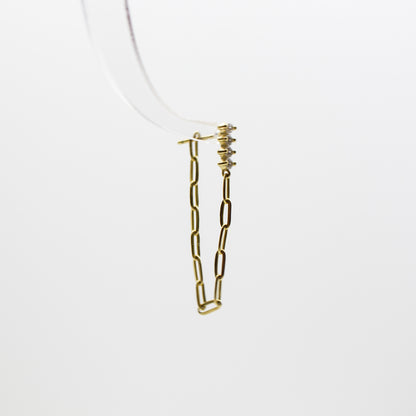Crystal Loop Earrings (From the Vault)