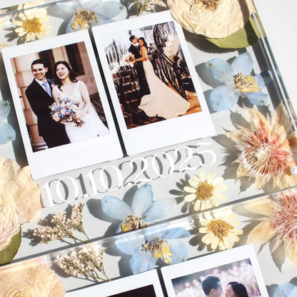 custom pressed flowers wedding bouquet preservation