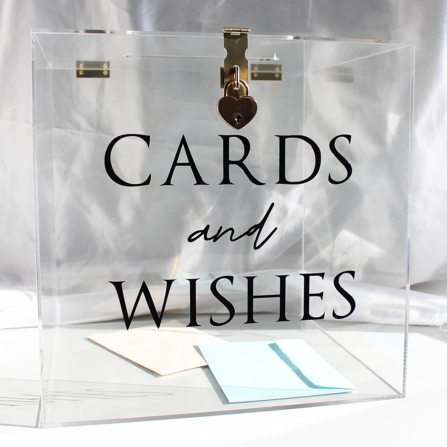 cards and wishes wishing well box