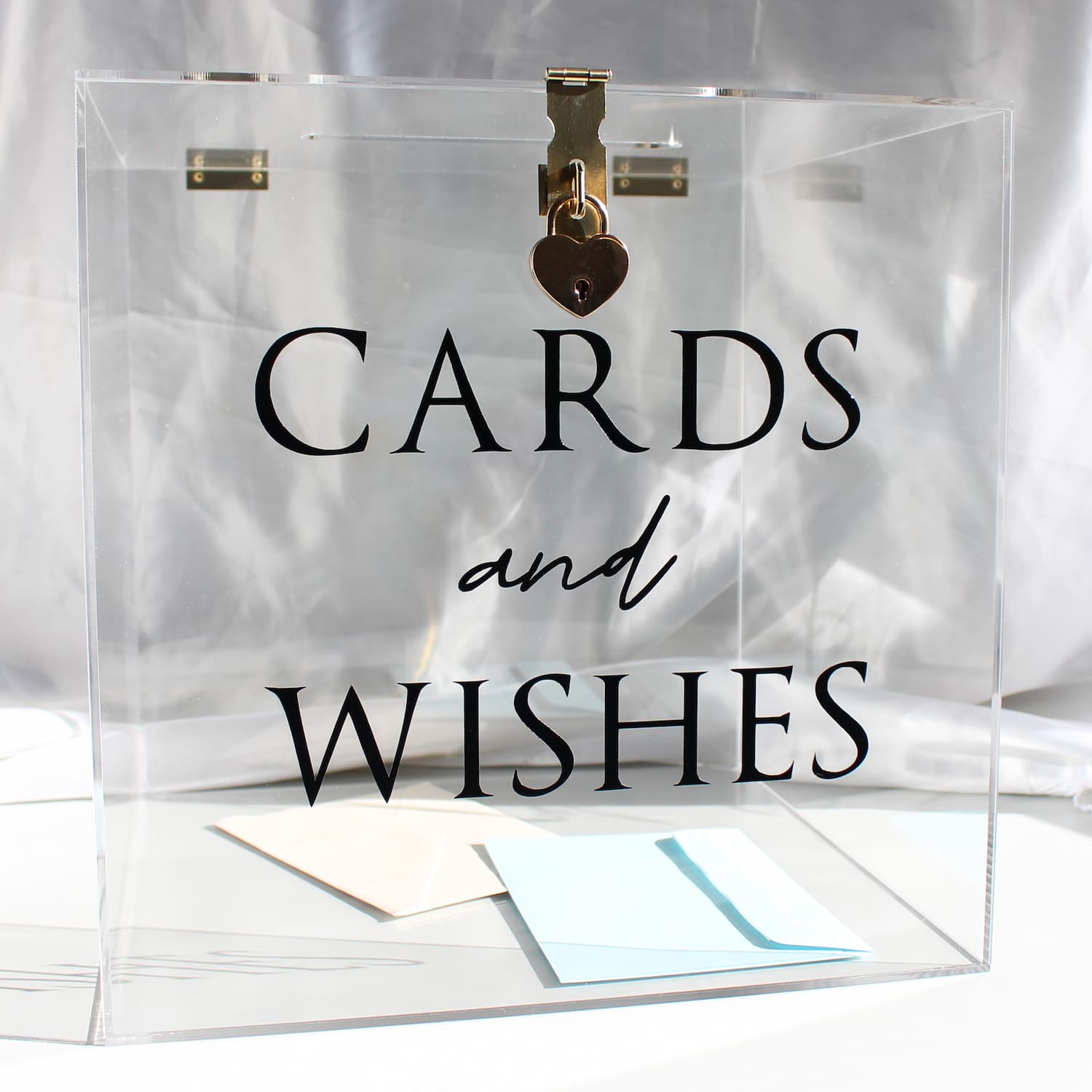cards and wishes wishing well box