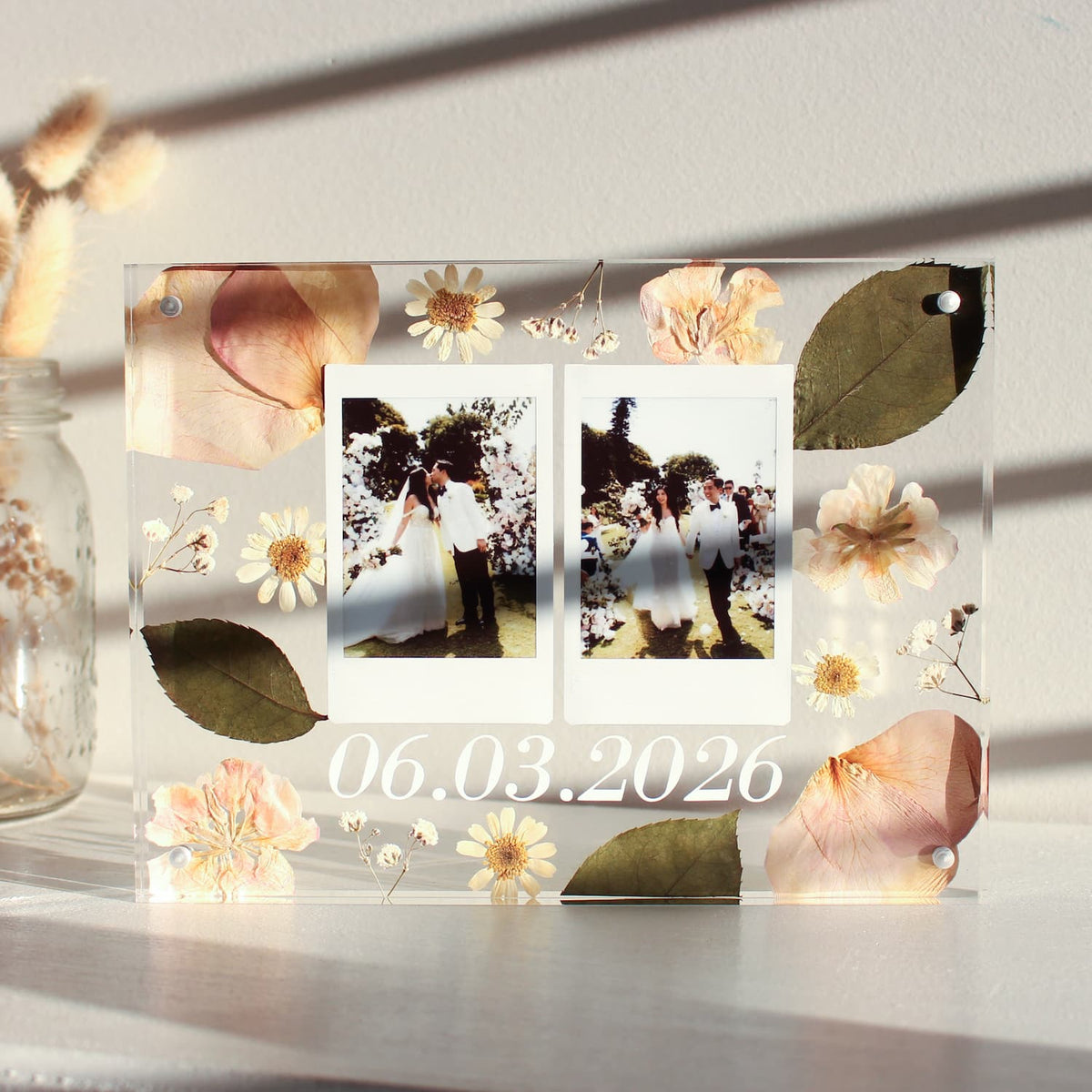 custom preserved wedding bouquet frame