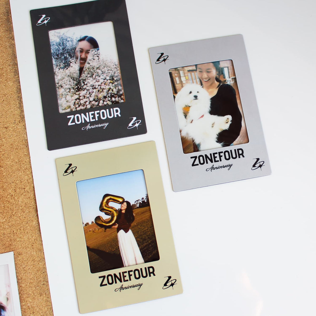 Magnetic Polaroid Frame - ZONEFOUR Anniversary Limited Edition