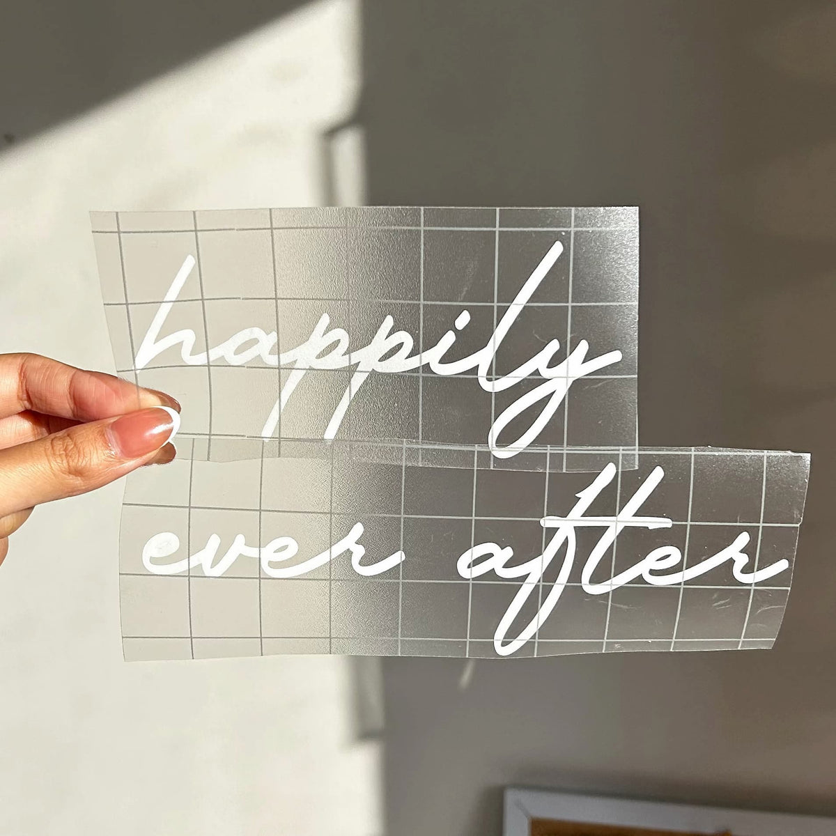 Personalised Mirror Decal Sticker