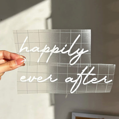 Personalised Mirror Decal Sticker