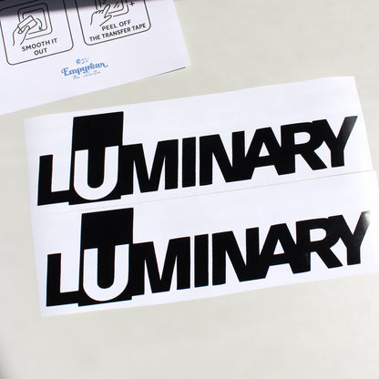 Personalised Mirror Decal Sticker