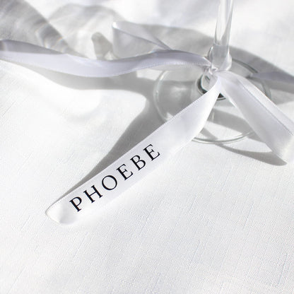 Personalised Ribbon Place Cards