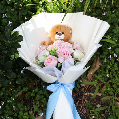 Teddy Bear Bouquet (Premium Wrap)