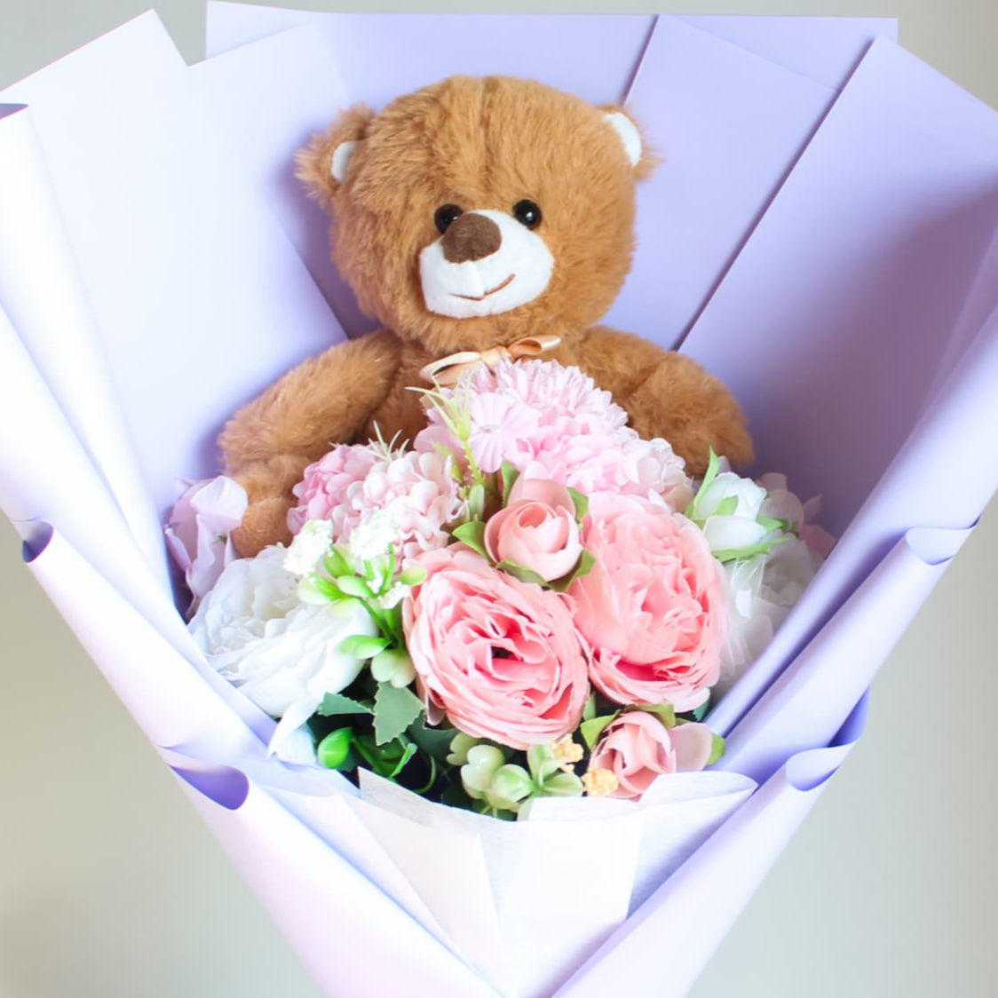 TeddyBearBouquet_PremiumWrap