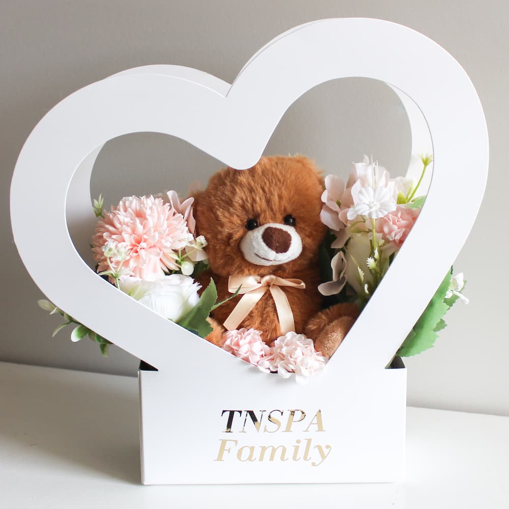 Beary in Love Flower Box