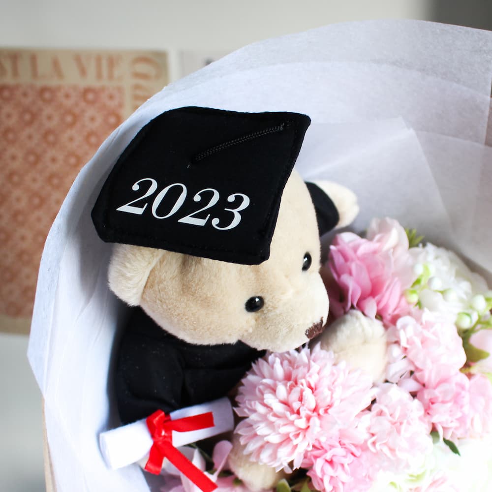 graduation bear bouquet everlasting bouquet bear bouquet artificial flowers bouquet everlasting flower bouquet personalised graduation bear peach flowers graduation.jpg.jpg graduation bear bouquet everlasting bouquet bear bouquet artificial flowers bouquet everlasting flower bouquet personalised graduation bear pink flowers graduation.jpg