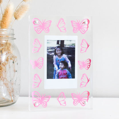 Personalised Butterfly Polaroid Frame