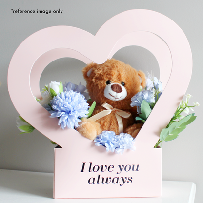 Beary in Love Flower Box (Love You Bear)
