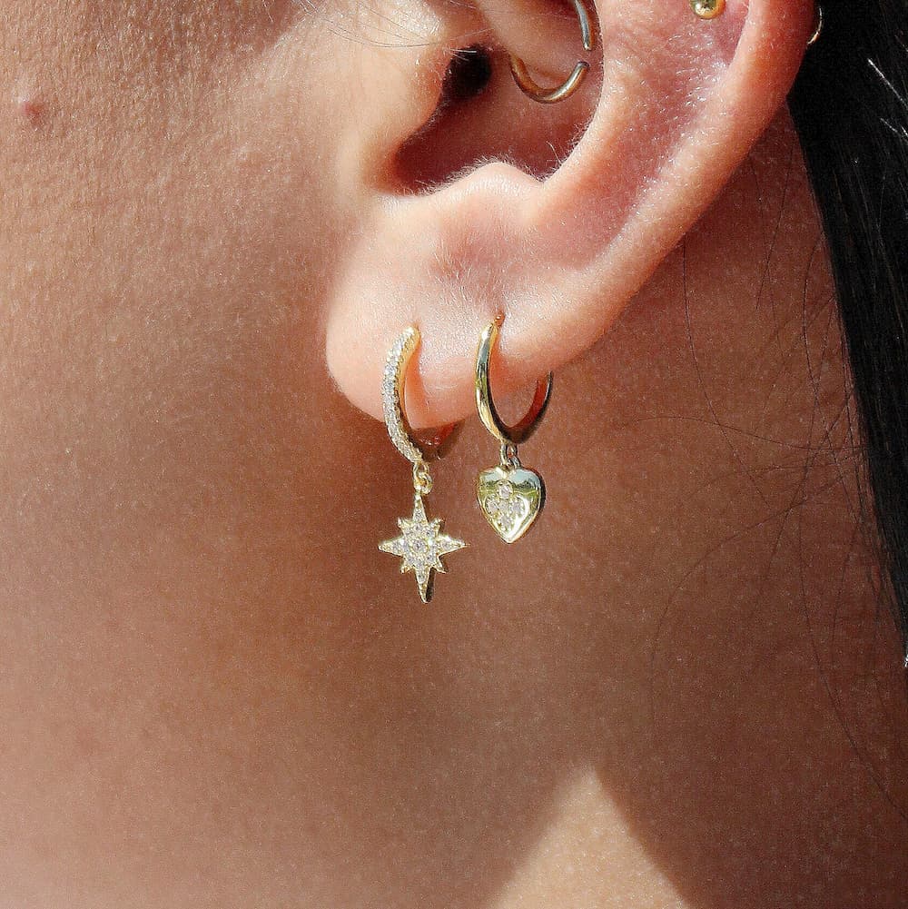 ear stacking ideas sterling silver earrings