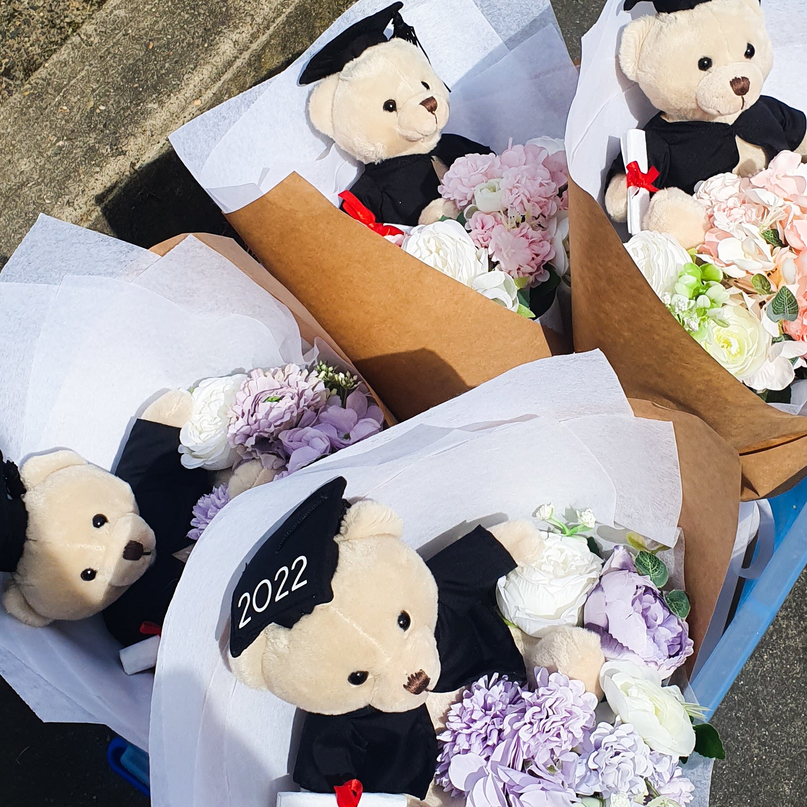 graduation bear bouquet everlasting bouquet bear bouquet artificial flowers bouquet everlasting flower bouquet bear bouquet plush bouquet