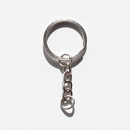 Silver Keychains & Eye Pins (New)