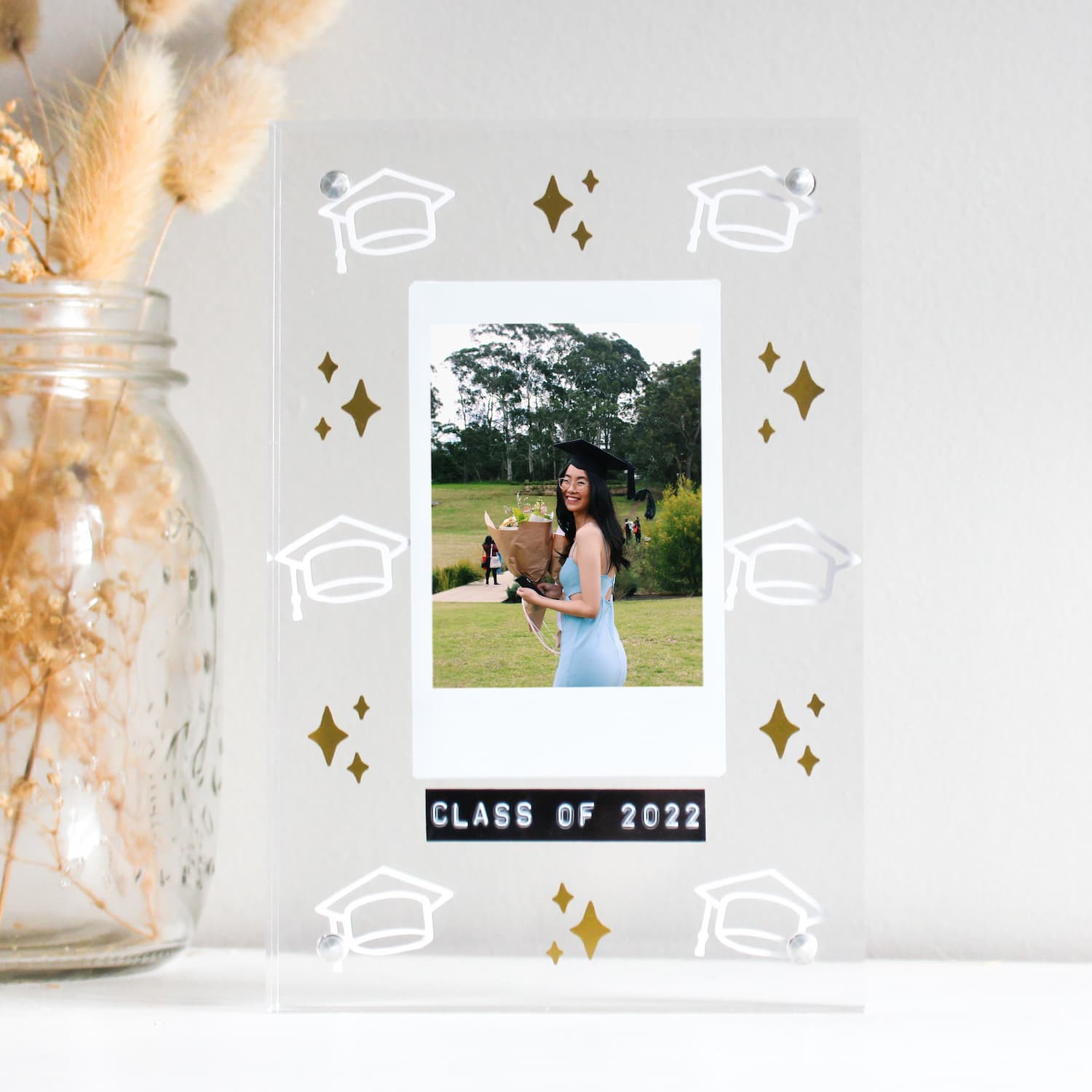 Personalised Graduation Polaroid Frame graduation keepsake graduation gift graduation frame graduation gift ideas graduation frame 2