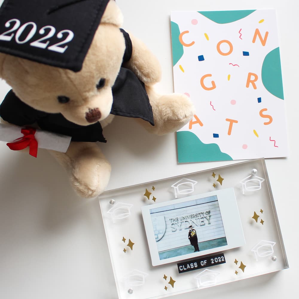 Personalised Graduation Polaroid Frame graduation keepsake graduation gift graduation frame graduation gift ideas graduation frame graduation gift bundle graduation gift pack