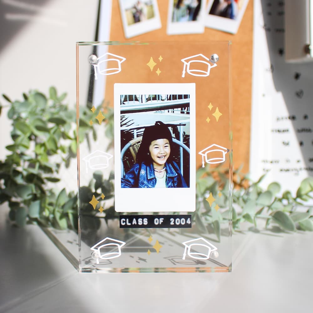 Personalised Graduation Polaroid Frame graduation keepsake graduation gift graduation frame graduation gift ideas graduation frames