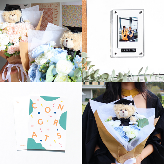 graduation gift bundle graduation bouquet graduation frame gift idea