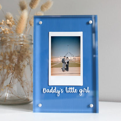 personalised painted polaroid frame