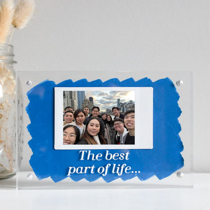 personalised painted polaroid frame painted back frame painted frame floating polaroid frame friendship gifts.jpg