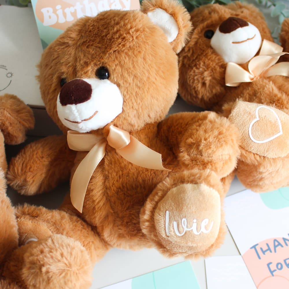 personalised teddy bear personalised bear anniversary gift bear valentines day bear valentines day personalised bear personalized plush bear