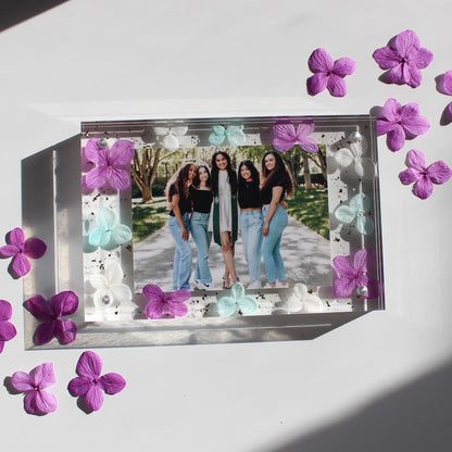 personalised flower photo frame graduation frame graduation keepsake graduation gift ideas